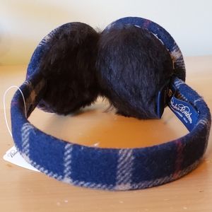Brooks Brothers Fur Earmuffs/warmers